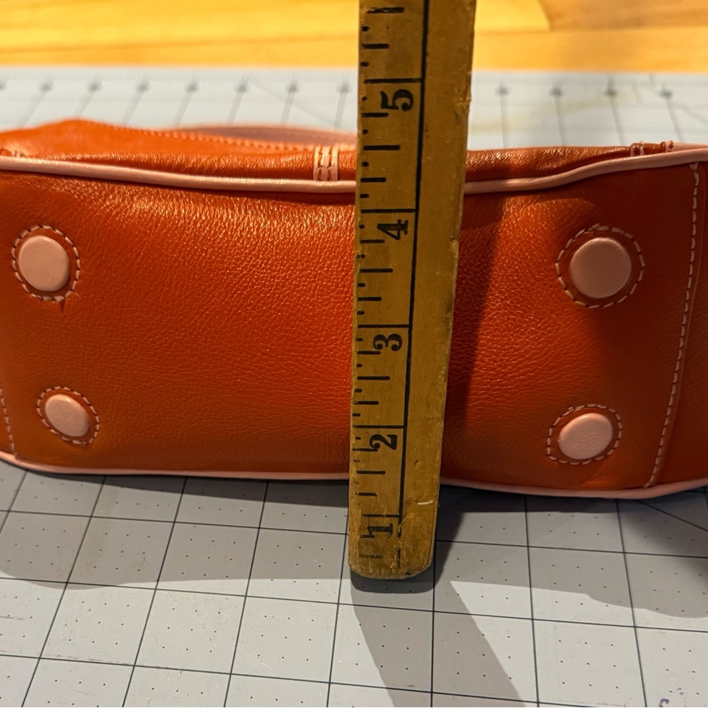 Small Orange Angela Adams Bag - Picture 3 of 4